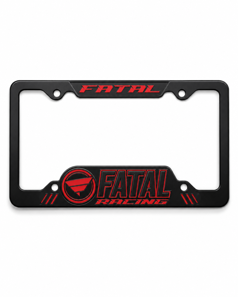 FATAL Racing License Plate Frame